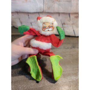 Annalee Santa 1971 smiling jolly xmas decor figure